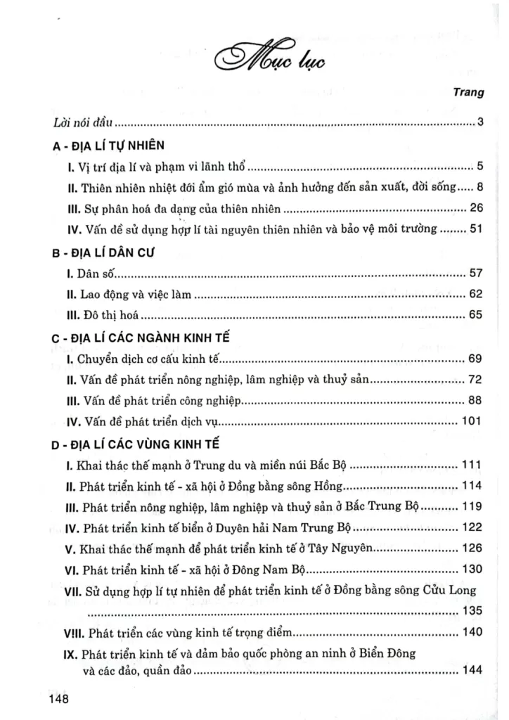 CÂU HỎI VÀ BÀI TẬP BỒI DƯỠNG HỌC SINH GIỎI ĐỊA LÍ LỚP 12 (Biên soạn theo chương trình GDPT mới)